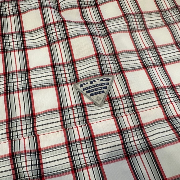 Ohio State Buckeyes Columbia Super Tamiami OmniWick Long Sleeve ButtonDown Shirt - Picture 5 of 5